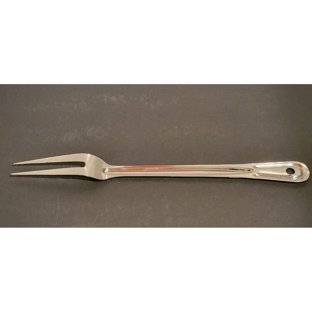 Serving Fork 13 Inches‎ Stainless Steel Meat Barbecue Grill BBQ Roast Carving